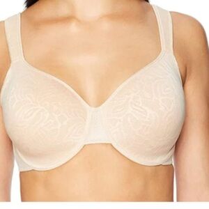 Wacoal NWT The Awareness Contour Bra 853367 34 DD Beige Lightly Lined Underwire